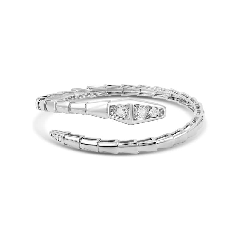 SHYMI Serpent Bangle - Silver