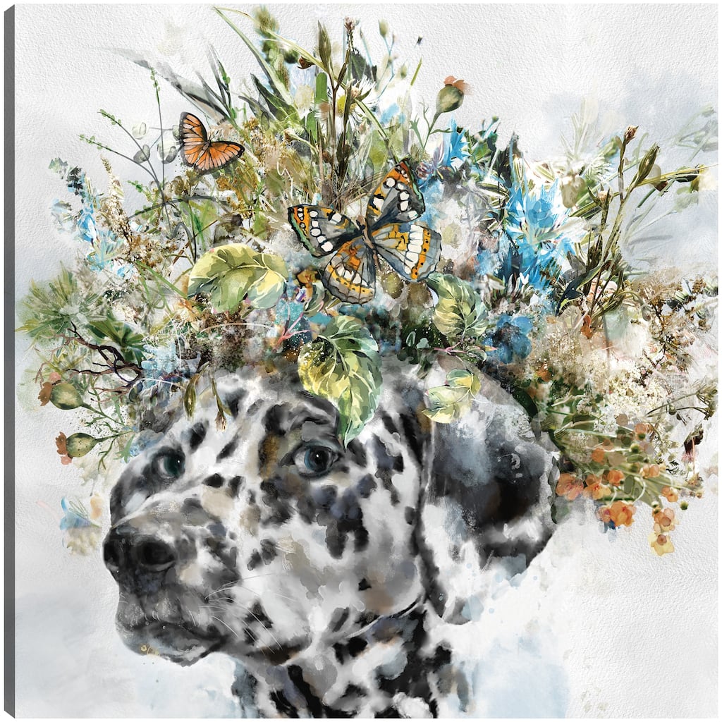 Earth Hounds IV By Studio Arts Canvas Art Print