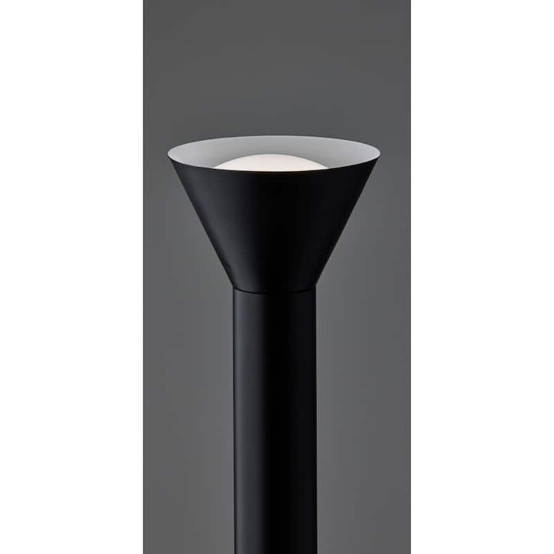Greer LED Torchiere - Black