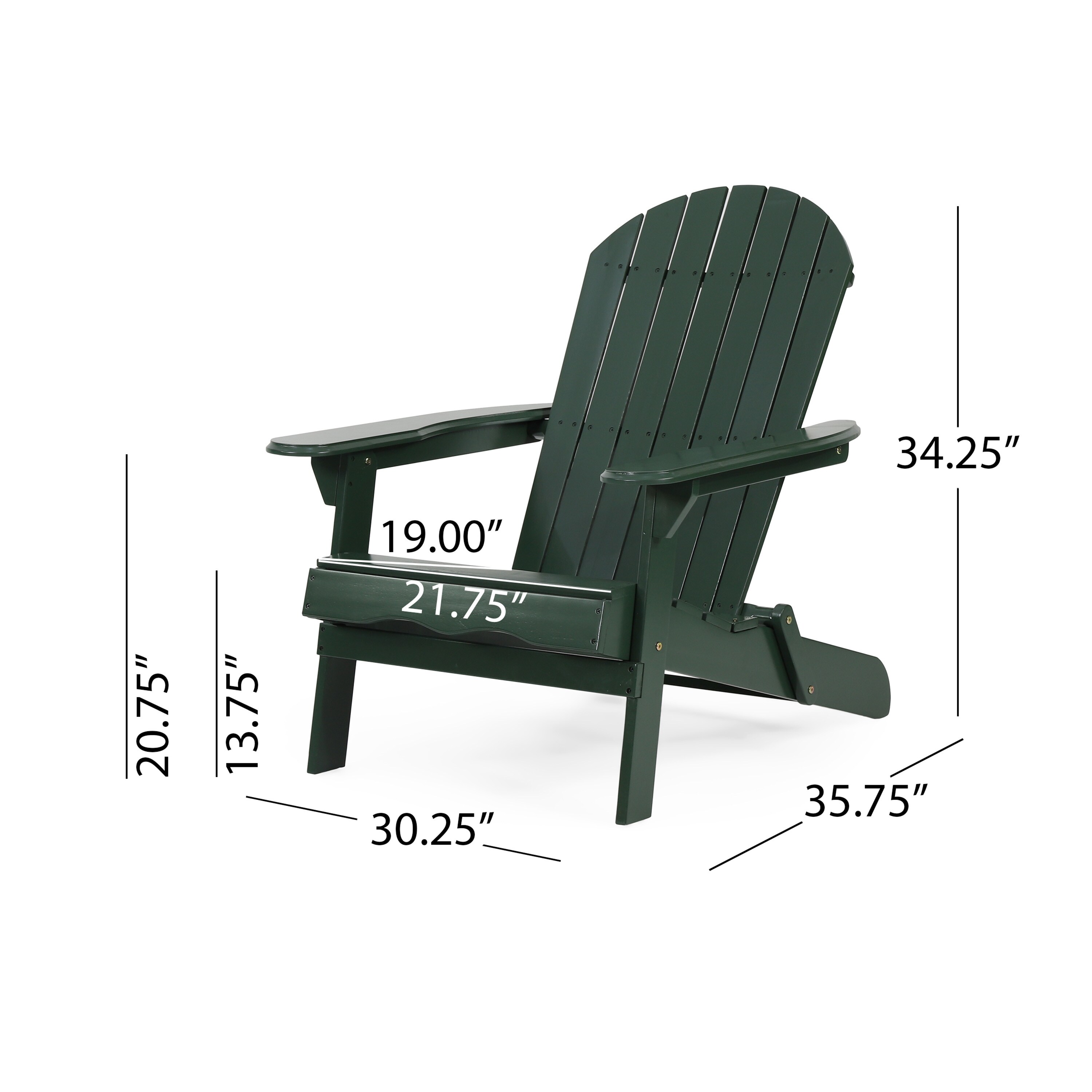 Christopher knight home hanlee online folding wood adirondack chair