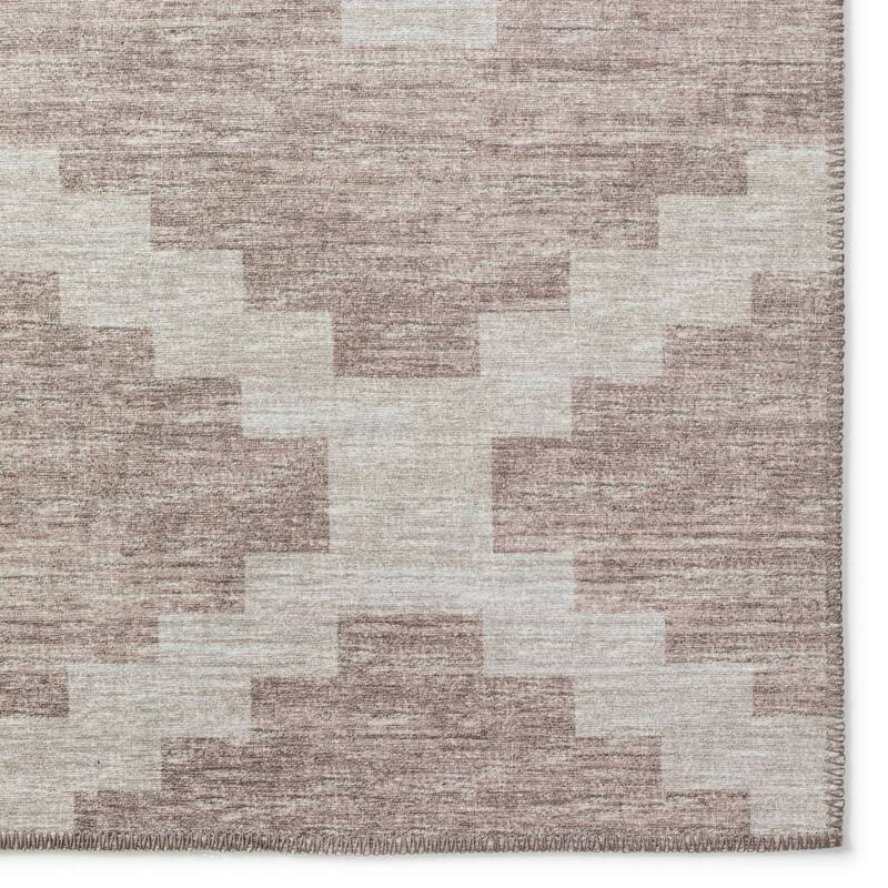 Indoor/ Outdoor Addison Yuma Southwest Chevron Washable Area Rug