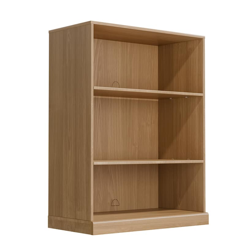 Doorless Wood Bookshelf Storage Cabinet Bookcase&Office Cabinet for Kitchen Bedroom Entryway Living Room Dinning Room