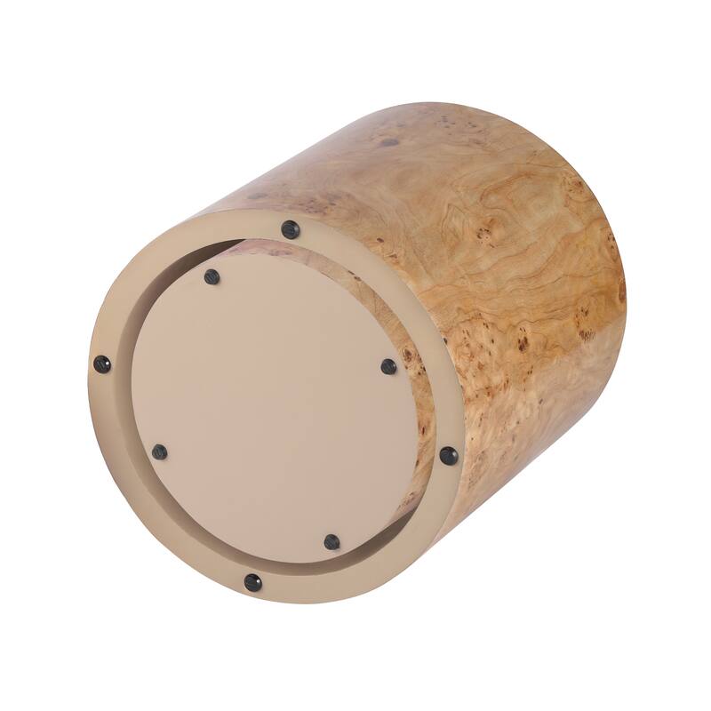 Christopher Knight Home - Mollet Modern 2-Piece Nesting Side End Table Set with Cylindrical Silhouette, Versatile Indoor Use