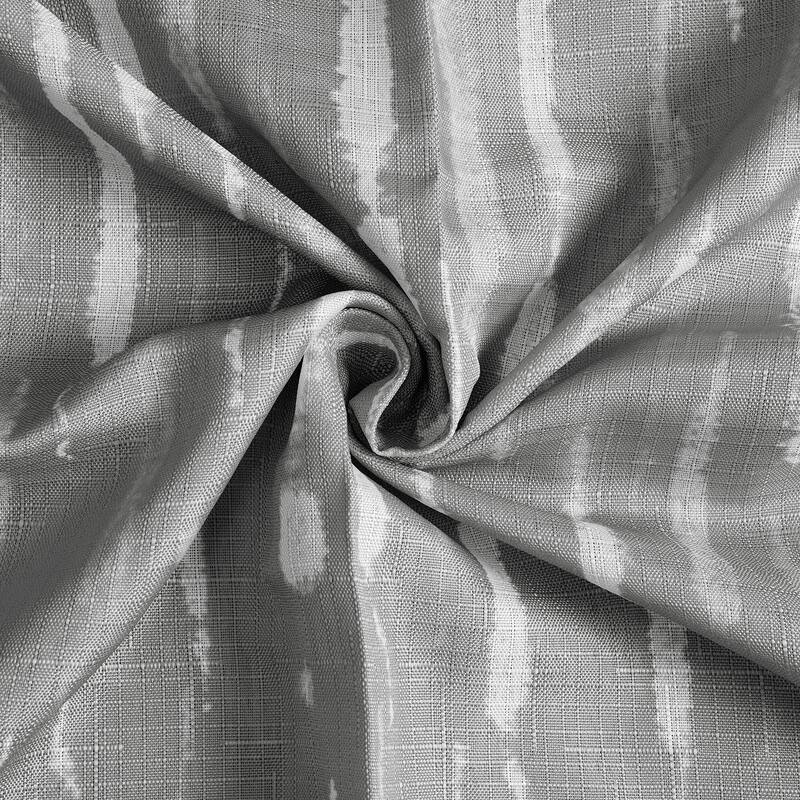 Exclusive Fabrics Blossom Printed Shower Curtains with Hooks Included, 71 Inches Long (1 Panel)