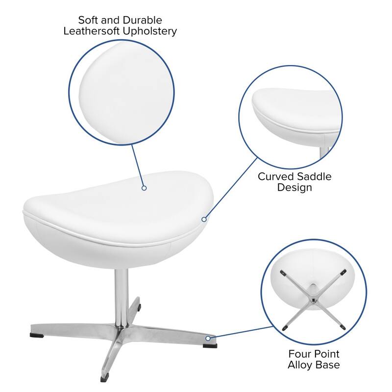 Saddle Ottoman - Footrest