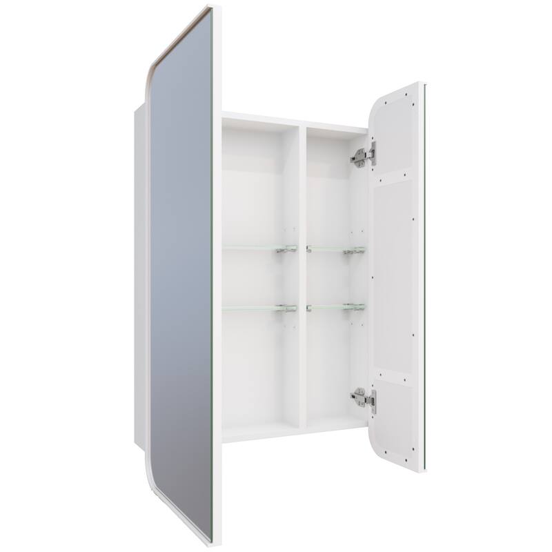 Glass Warehouse SC2-SQ-24X36 Calla 24" x 36" Framed Double Door