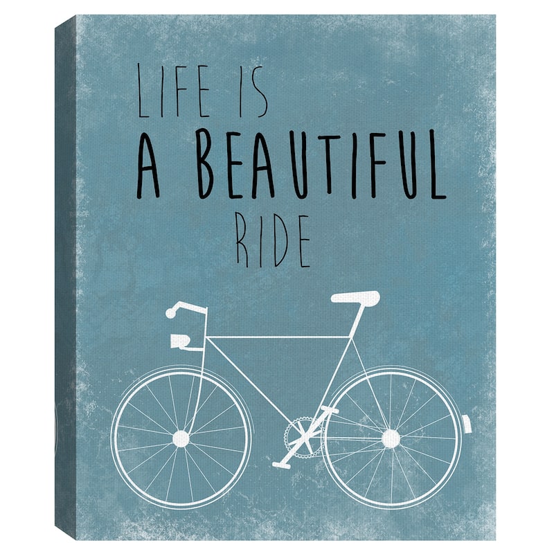A Beautiful Ride by Jan Weiss Canvas Art Print
