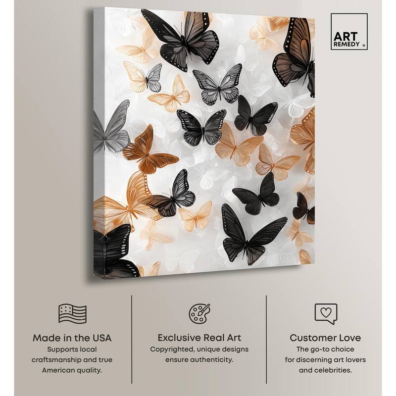 Cinderflight II Canvas by Art Remedy, Gallery Wrapped