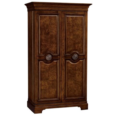 Barossa Valley Vintage Solid Wood Wardrobe Liquor Wine Cabinet - 75 inches high x 43 inches wide x 23 inches deep