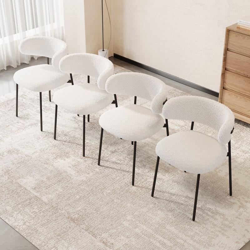 Upholstery Dining Chairs Set of 4