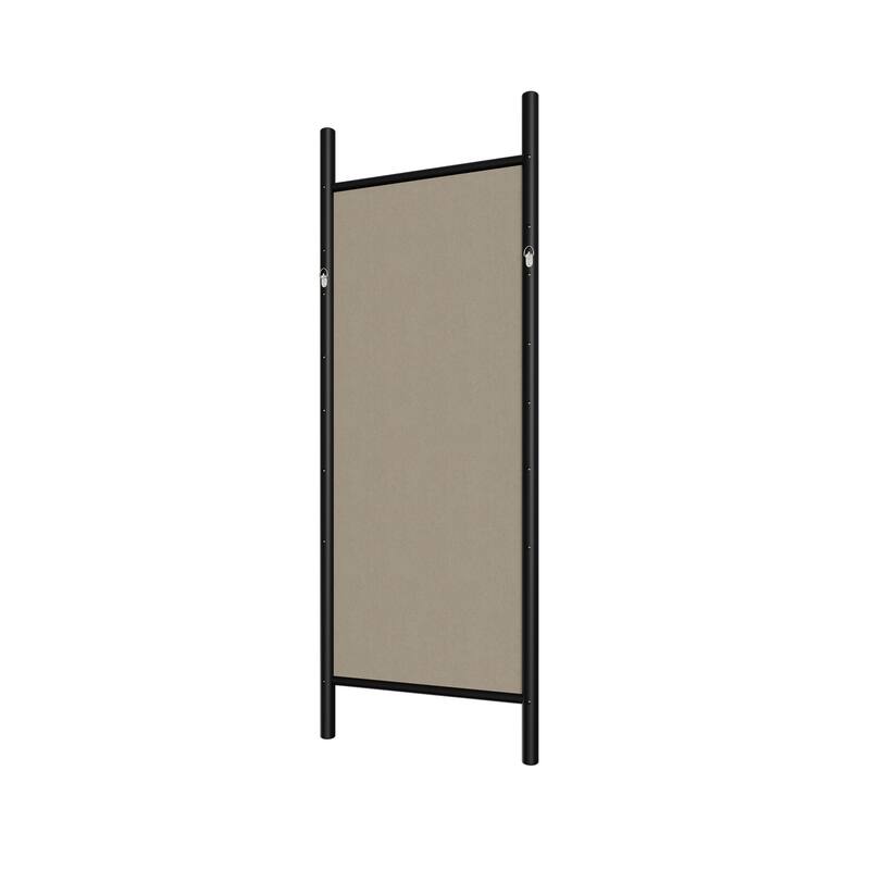 HomeRoots 63" Black Wood Leaning Ladder Framed Full Length Mirror - 23.62 in. x 62.99 in. x 1.18 in.