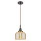 Option Oil Rubbed Bronze / Silver Plated Mercury Shade