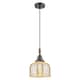 Option Oil Rubbed Bronze / Silver Plated Mercury Shade