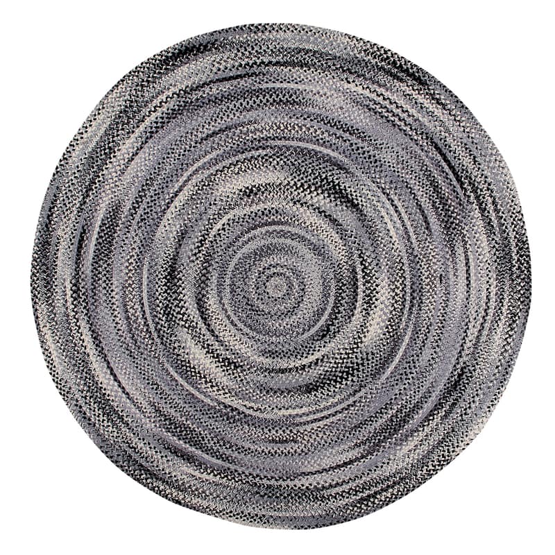 Ombre Soft Chenille Braided Rugs