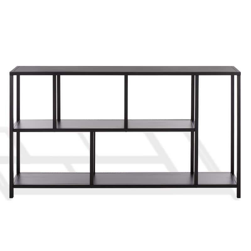 SAFAVIEH Couture Hodge Metal Console Table - 52"W x 10"D x 29"H - Black