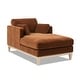 preview thumbnail 3 of 10, Knox 65" Modern Farmhouse Performance Velvet Chaise Lounge Chair