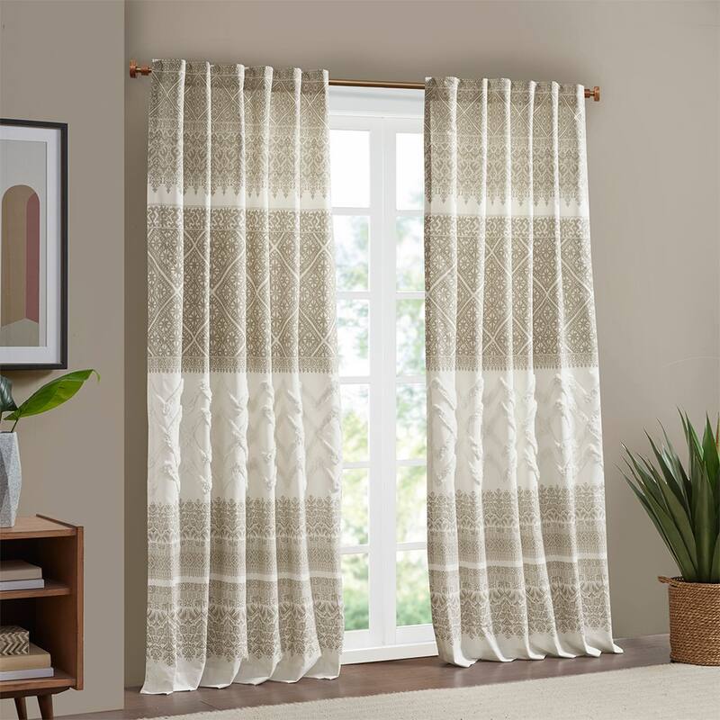 Cotton Printed Curtain Panel