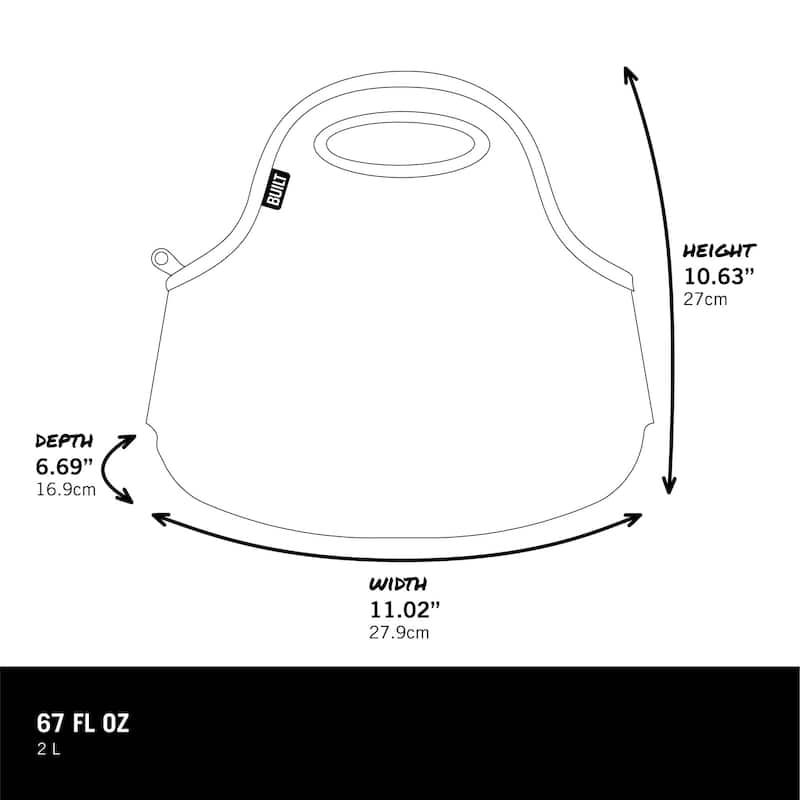 Built Gourmet Getaway Neoprene Lunch Bag