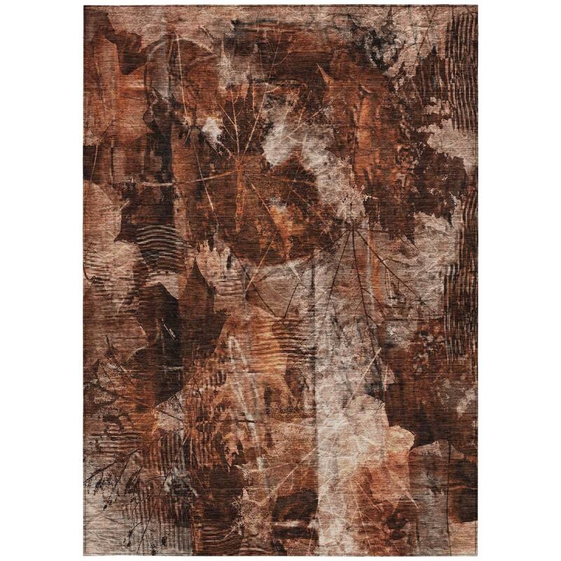 Hami Garden-Inspired Weather Resistant Versatile Elegance Outdoor Rug
