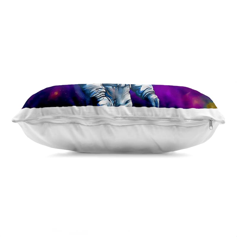 Stupell Astronaut Among Cosmic Space Decorative Printed Throw Pillow Design by Jesse Keith