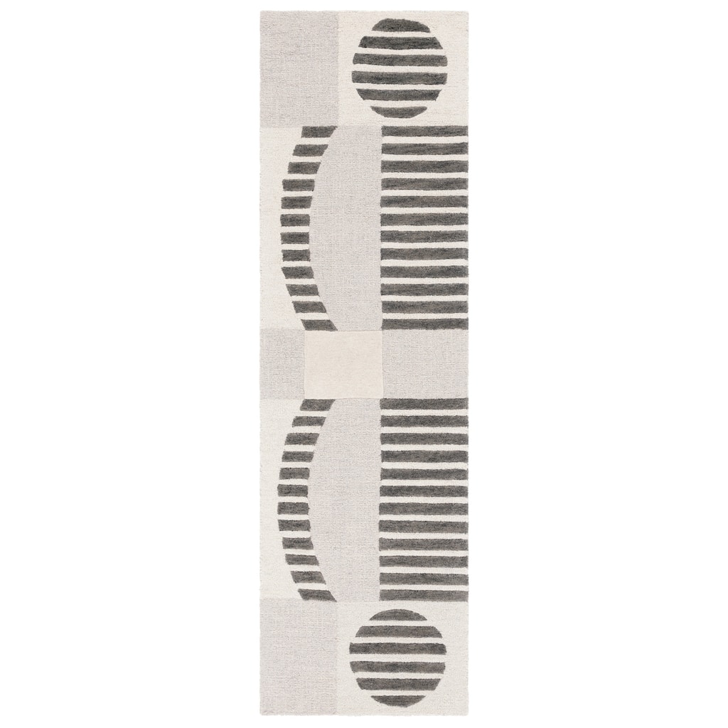 SAFAVIEH Handmade Chatham Hadwig Mid-Century Modern Wool Rug