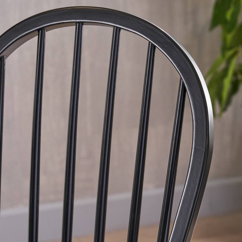 Tilbury Traditional Rubberwood Spindle Bar Stools (Set of 2) by Christopher Knight Home