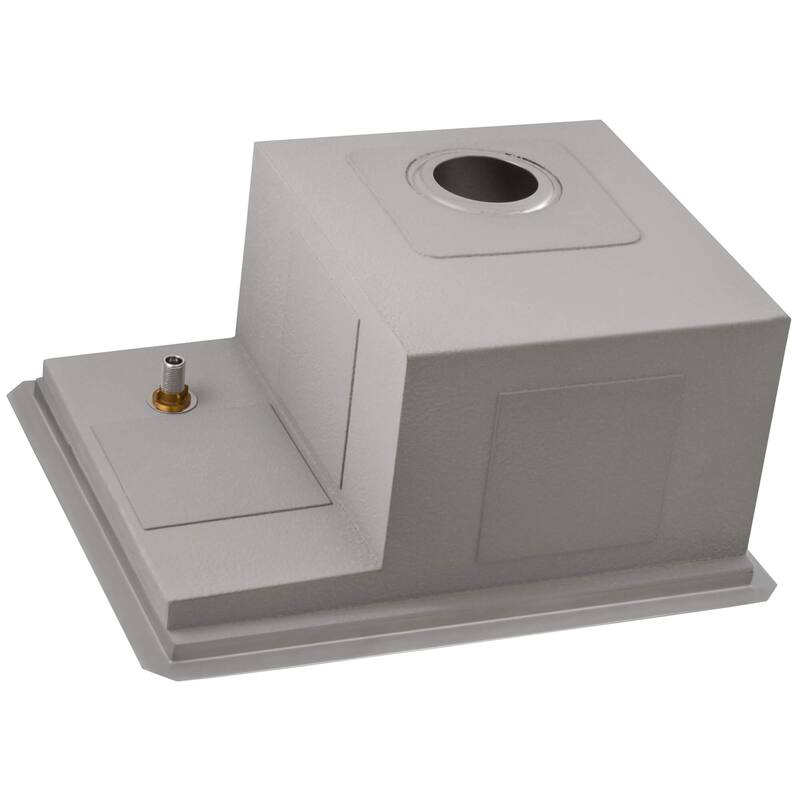 Ruvati Glass Rinser and Sink Combo 22 inch Workstation for Wet Bar Bottle Washer Undermount - 22 x 18 - 22 x 18