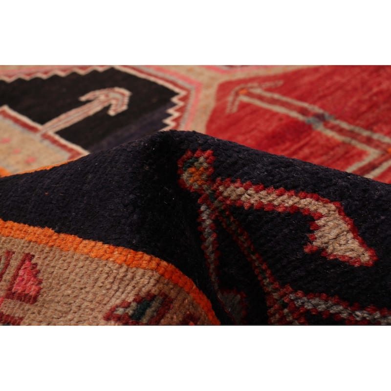 ECARPETGALLERY Hand-knotted Konya Anatolian Black, Red Wool Rug - 3'6 x 9'0