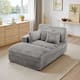 Option Light Grey-Chaise&2 Pillows