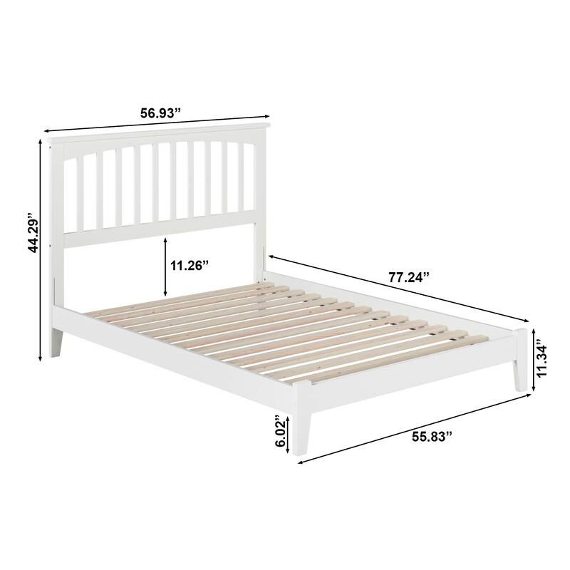 AFI, Mission Solid Wood Low Profile Platform Bed