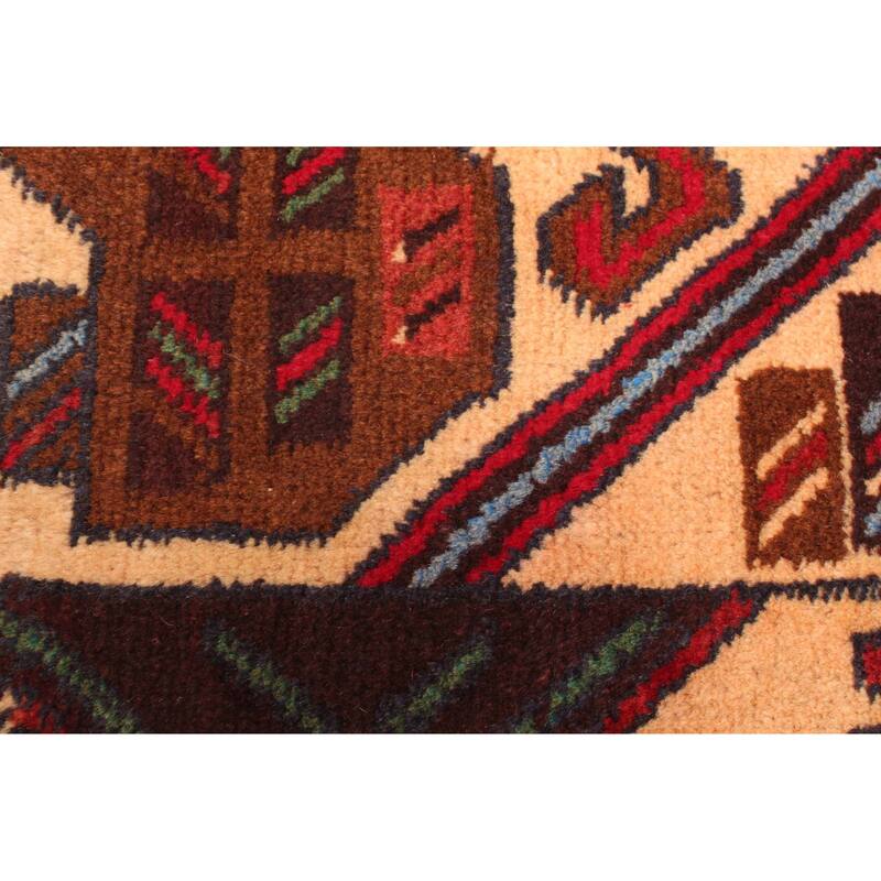 ECARPETGALLERY Hand-knotted Teimani Beige Wool Rug - 2'11 x 4'7