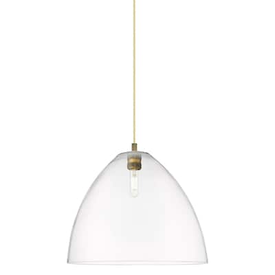 Innovations Lighting 434-1P-15-16 Crown Point Pendant Dome Crown Point