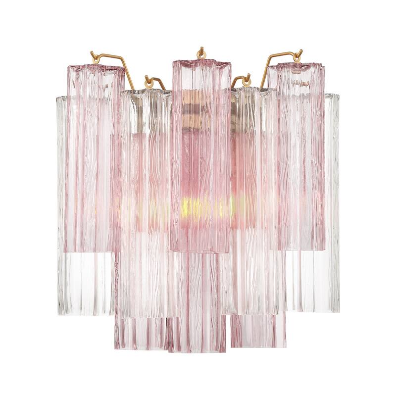 Crystorama Lighting Group ADD-303-SP Addis 2 Light 15" Tall Wall