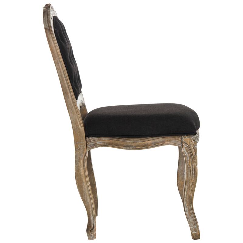 SAFAVIEH Jerilyn 20-inch French Leg Dining Chair (Set of 2) - 21" W x 25" D x 39" H - 21Wx25Dx39H