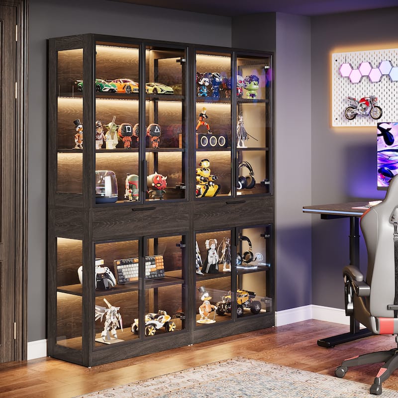 71-inch Tall Display Cabinet