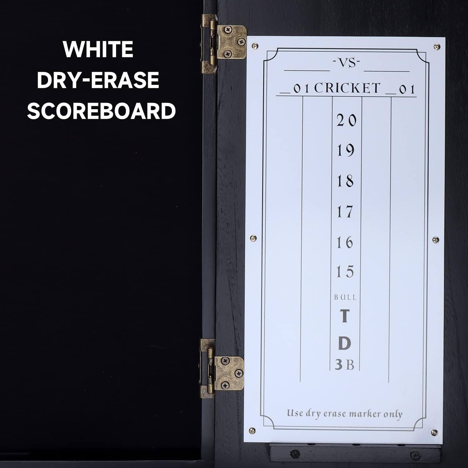 GSEu2122 Solid Wood Dart Board Cabinet ONLY For Dartboard Games - On Sale
