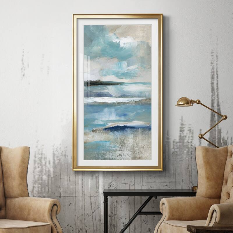 Distant Drama I Premium Framed Print - Ready to Hang