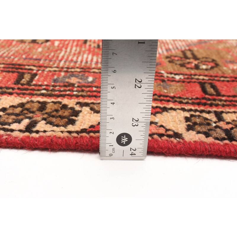 ECARPETGALLERY Hand-knotted Antalya Vintage Red Wool Rug - 3'11 x 6'11