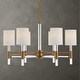 preview thumbnail 8 of 6, Uttermost 21380 Welkin 6 Light 30" Wide Chandelier