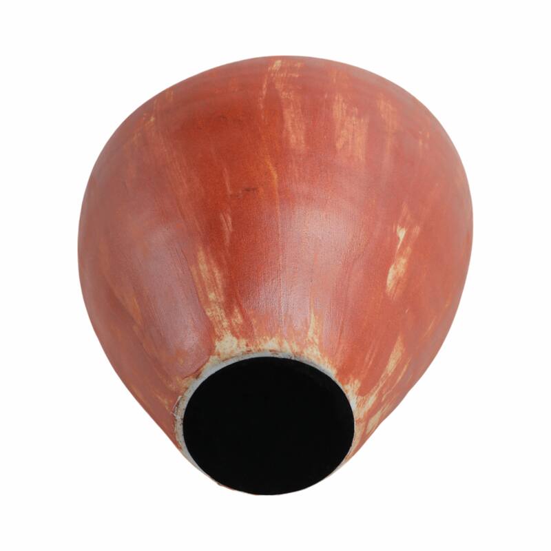 Porcelain Jenison Elegant Decorative Vase - Red