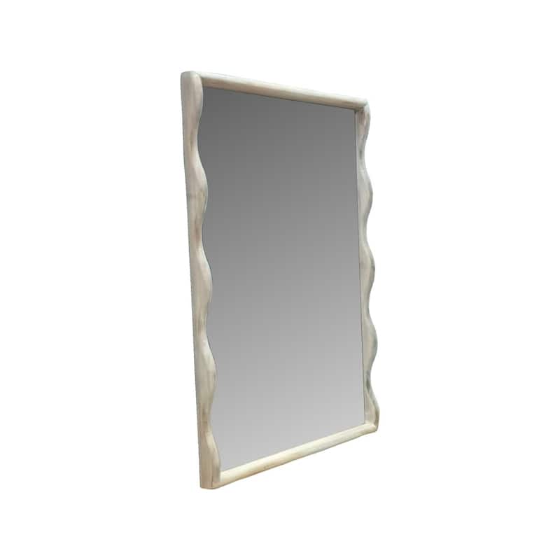 Willow Scalloped Mirror - 35.5H x 25.1/4W x 2D