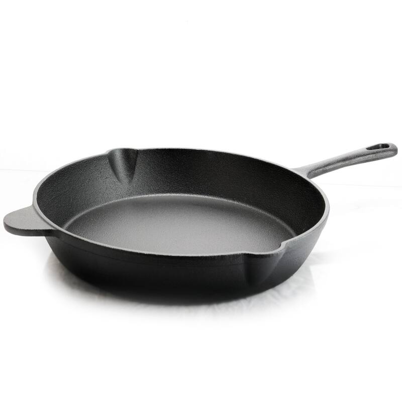 General Store Addlestone 12" Frying Pan - Round - Preseasoned - O/S - Color Sticker