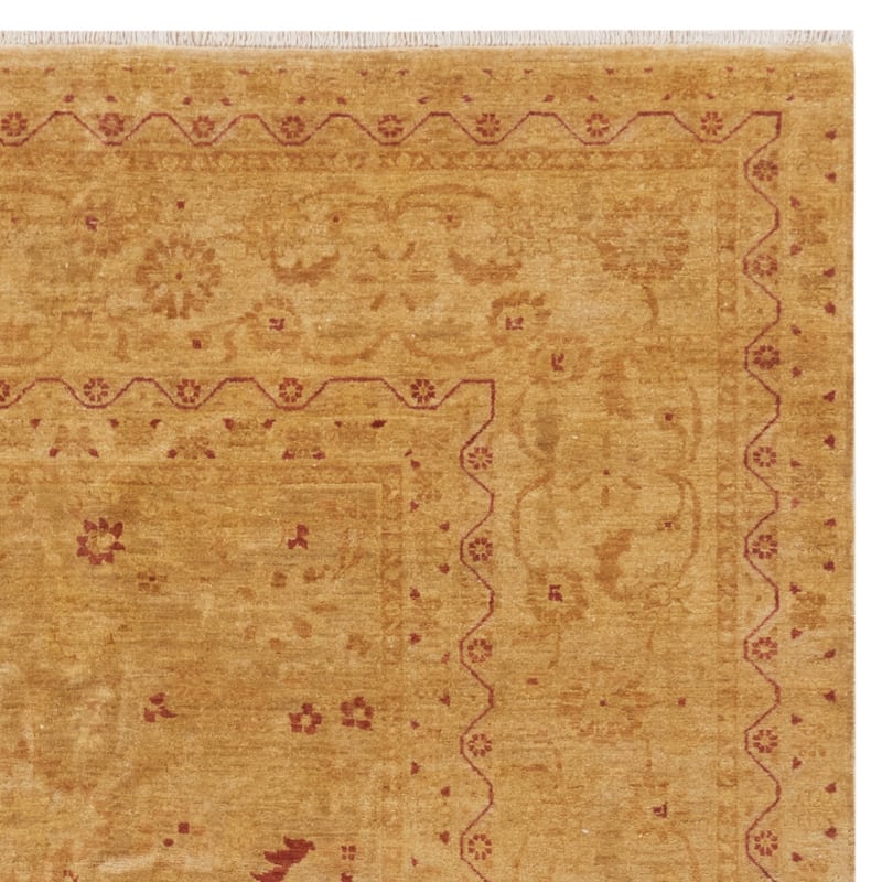 SAFAVIEH Couture Hand-knotted Peshawar Ingmari Traditional Oriental Vegetable Dye Wool Rug with Fringe