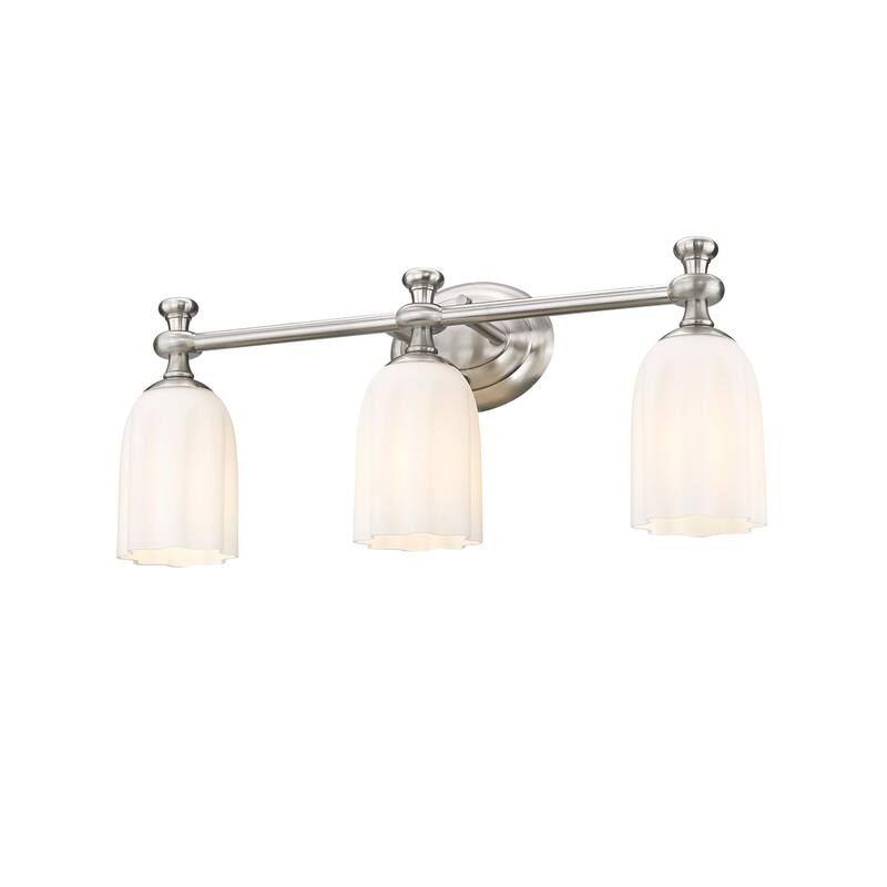 Orion 3 Light Vanity in Brushed Nickel