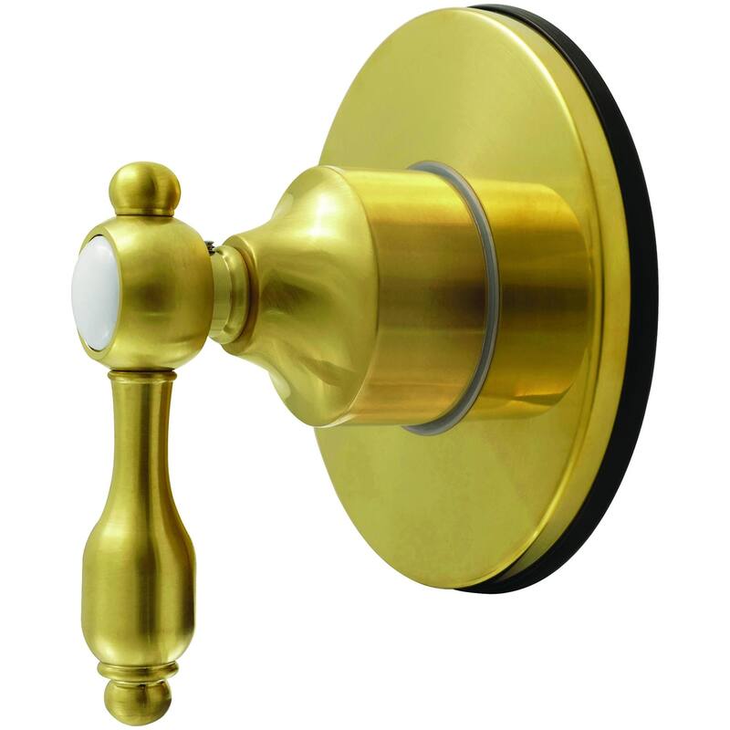 Kingston Brass KS403.TAL Tudor Single Handle 6 Function Diverter Valve - Brushed Brass