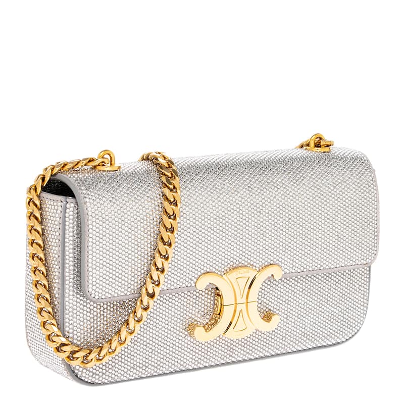 Celine Crystal Embellished Claude Shoulder Bag