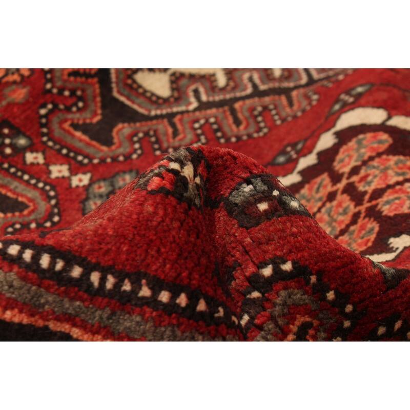 ECARPETGALLERY Hand-knotted Konya Anatolian Red Wool Rug - 3'6 x 9'10