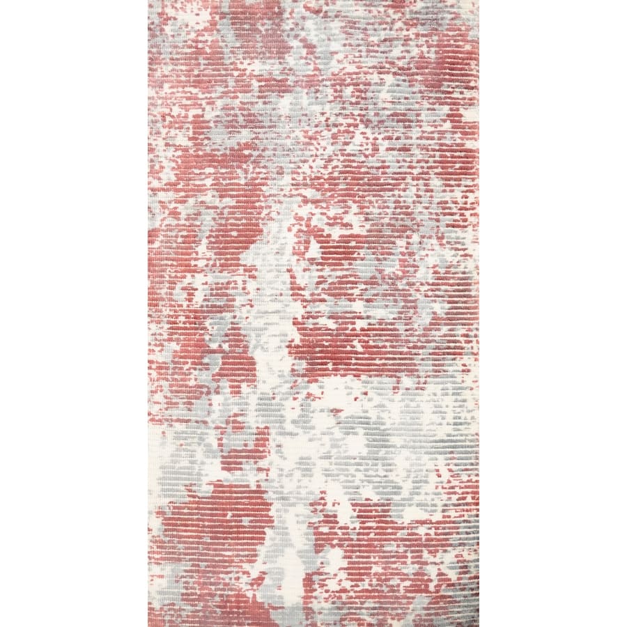Hand Knotted Oriental Viscose Silk Carpet Modern Abstract Multi-Colored Abstract Area Rug - 4' 0'' X 2' 0''