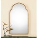 preview thumbnail 2 of 0, Uttermost Kenitra 40" x 24" Arched Moroccan Inspired Antique Gold