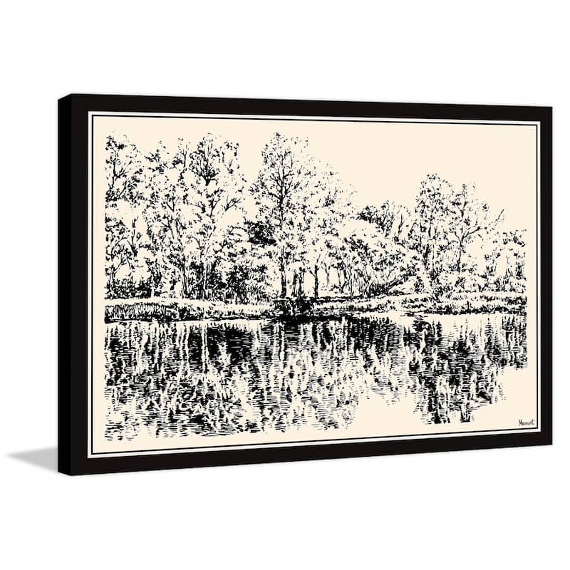 Open Flow Framed Print